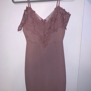 Charlotte Russe Off the Shoulder Dress